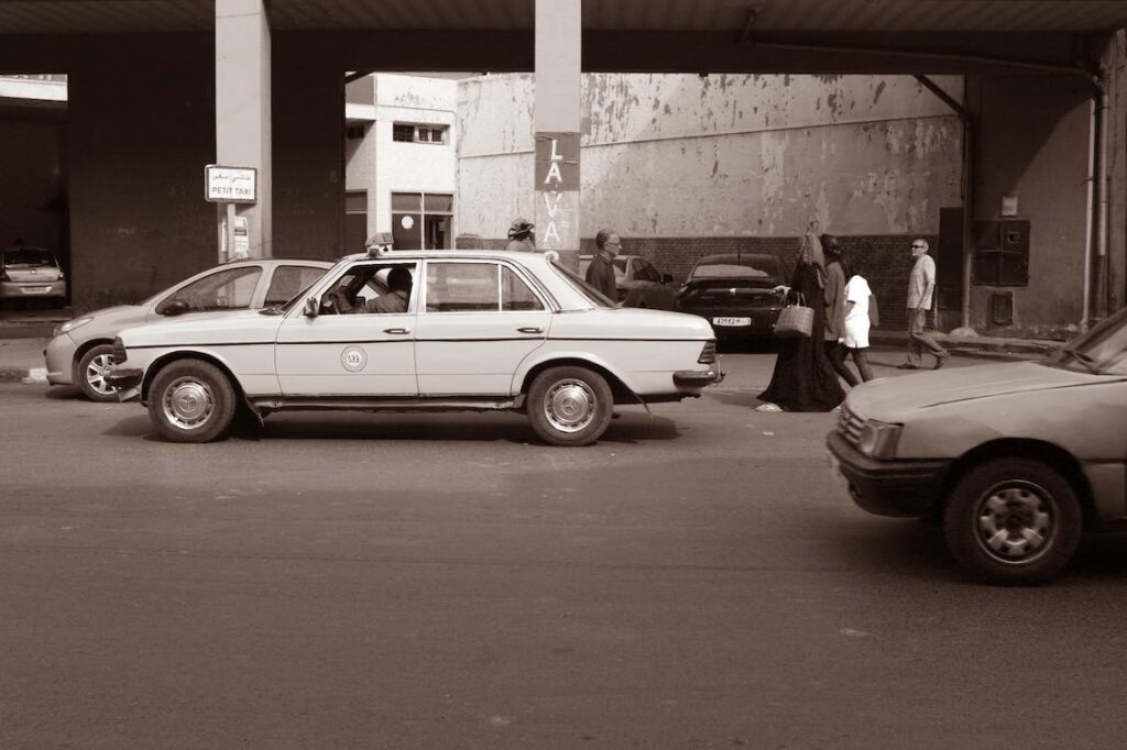 estacionamento em Marrocos